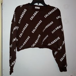 Kendall and Kylie collection sweatshirt